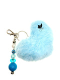 Light Blue Keyhain/Pocketbook Charm