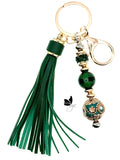 Emerald Green Keychain/Pocketbook Charm