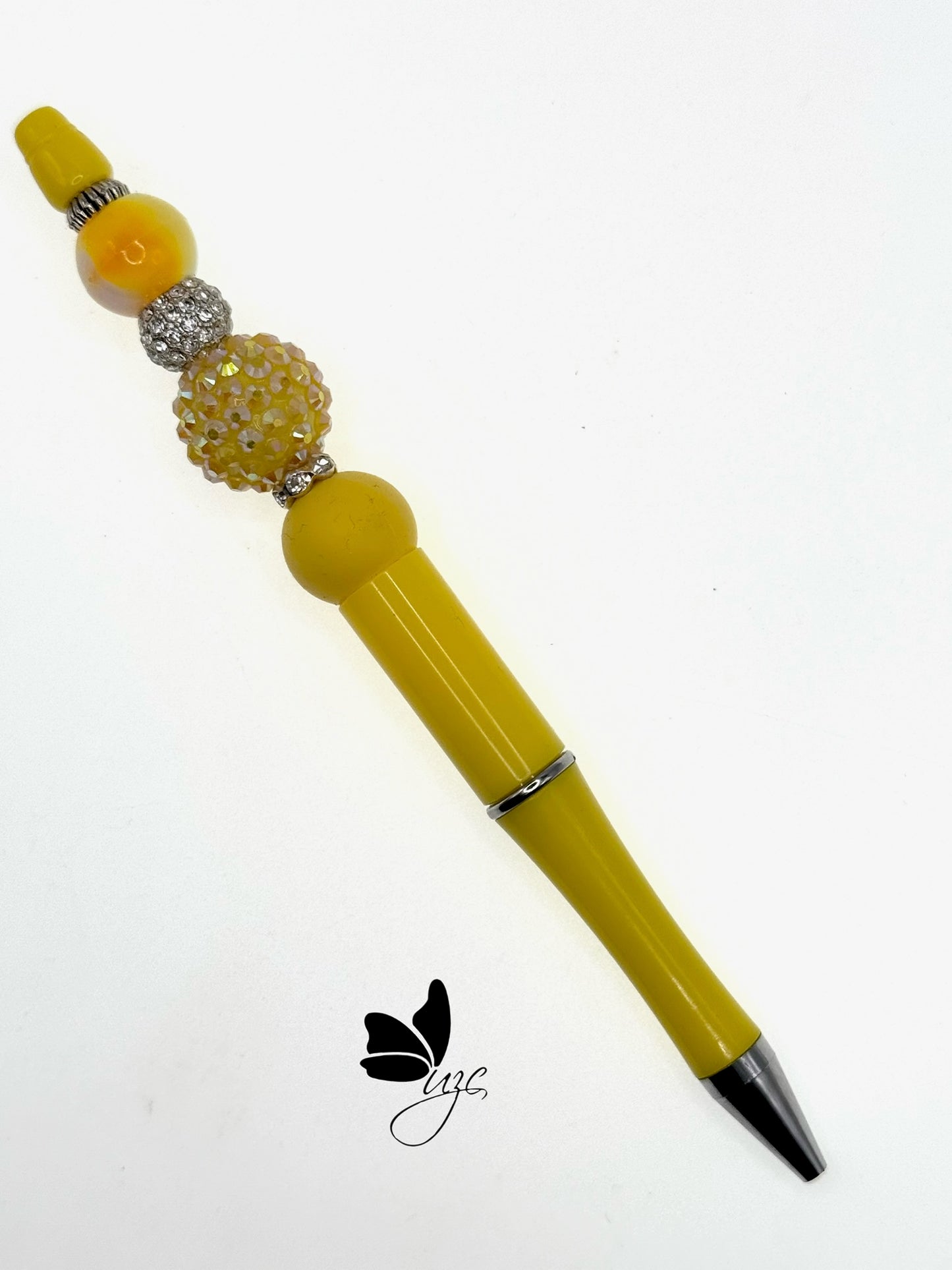 Yellow Beaded Pens