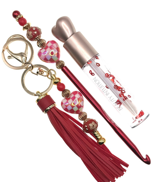 Romantic Red Accessory Set